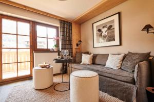 Posezení v ubytování Premium B&B Chalet Evi
