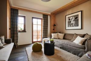 Posezení v ubytování Premium B&B Chalet Evi