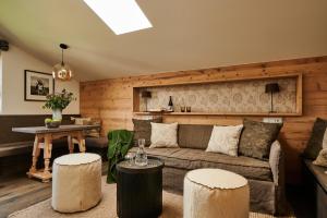 Posezení v ubytování Premium B&B Chalet Evi