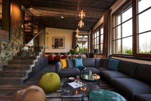 Posezení v ubytování Premium B&B Chalet Evi