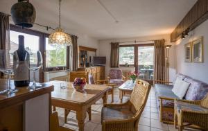 Posezení v ubytování Appartement Hornblick by NV-Appartements