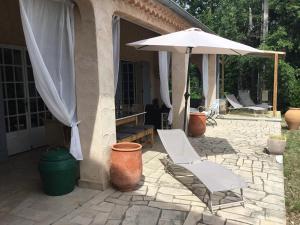 Αίθριο ή υπαίθριος χώρος στο Villa Isadra