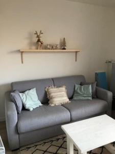 Χώρος καθιστικού στο Studio SuperDévoluy 4 pers pied des pistes Résidence Le Bois d'aurouze 10ème étage