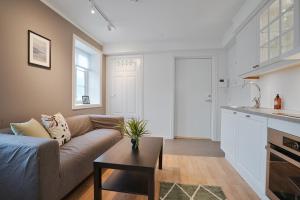 Køkken eller tekøkken på TotalApartments Skansegata Studio Apartments + 24 billeder