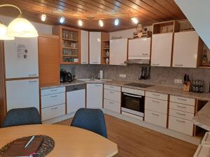 A kitchen or kitchenette at BIO-Peisingerhof