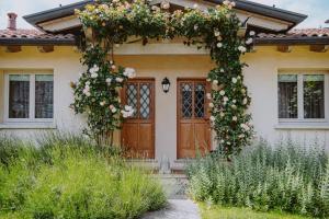 Zahrada ubytování Relais de Charme le Videlle
