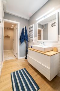 Ένα μπάνιο στο Pobierowo Baltic Apartments A30