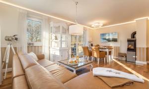 Posezení v ubytování Villa Strandblick Villa Strandblick 11