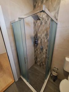Koupelna v ubytování MD Apartmants
