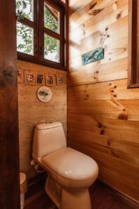 Koupelna v ubytování Tominejo Ecolodge - Casas en los árboles