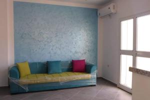 Χώρος καθιστικού στο Marigold house