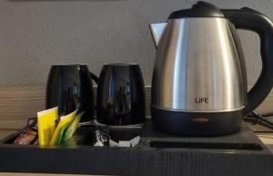 Příslušenství pro přípravu čaje a kávy v ubytování ANASTASIA ELENI