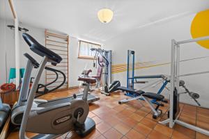 The fitness centre and/or fitness facilities at Residence Lagorai