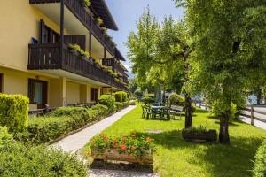 A garden outside Residence Lagorai