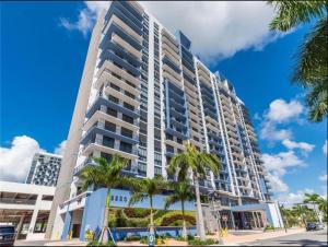 Bygningen som lejligheden ligger i