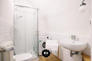 Koupelna v ubytování Flat Il Torrazzo XIII Secolo