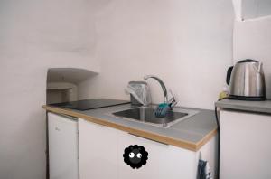Kuchyň nebo kuchyňský kout v ubytování Flat Il Torrazzo XIII Secolo