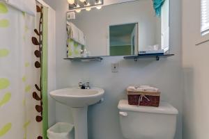 Koupelna v ubytování Motel Lévis