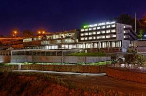 O edifício em que o hotel se localiza