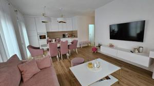 Et tv og/eller underholdning på Apartment Leilani & Karolina