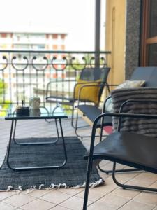 Balkón nebo terasa v ubytování Urban Oasis Ovada