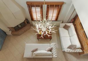 Posezení v ubytování Vintage Suites Trikala