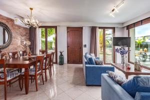 Posezení v ubytování Vintage Suites Trikala