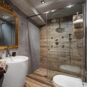 Koupelna v ubytování Vintage Suites Trikala