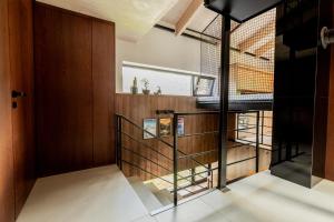 Katil atau katil-katil dalam bilik di Apartmán SKIBIKE, Hrabovo