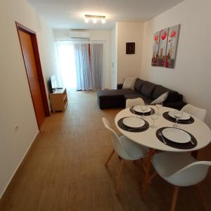 Posezení v ubytování Apartmani Komin