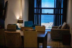 Зона вітальні в Hotel Sun