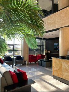 Зона вітальні в Hotel Sun