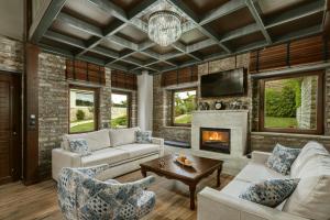Posezení v ubytování Vintage Suites Trikala