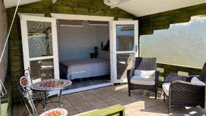A seating area at Cueva Romana Cave House, Clothing Optional, Adult Only