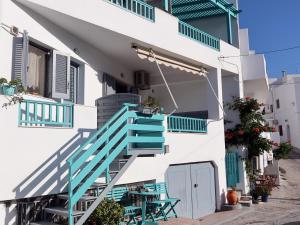 Balkón alebo terasa v ubytovaní Tasoula Guest House