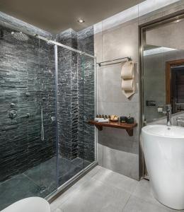 Koupelna v ubytování Vintage Suites Trikala