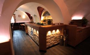 Lounge nebo bar v ubytování Reiters Wohlfühlhotel