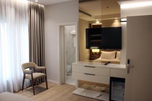 Voodi või voodid majutusasutuse Hotel Monarch toas