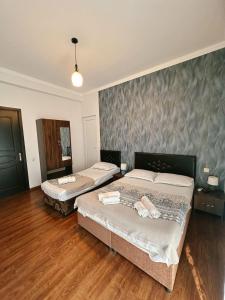 Letto o letti in una camera di Sofia House