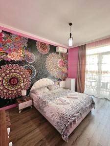 Postel nebo postele na pokoji v ubytování Sofia House + 23 fotografií