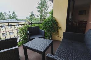 Balkon lub taras w obiekcie Apartamenty Wilk