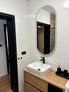 Koupelna v ubytování Wisła apartament przy stoku