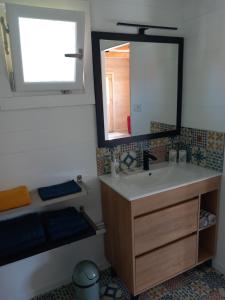 Koupelna v ubytování Cottage Maupassant + 11 fotografií