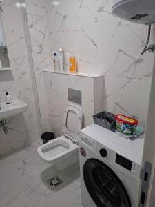 Koupelna v ubytování Apartman Djukic