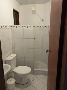 Kúpeľňa v ubytovaní Refúgio do Kairós