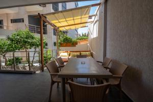 Balkón nebo terasa v ubytování Franklin Rooms