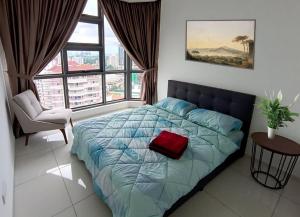 Ένα ή περισσότερα κρεβάτια σε δωμάτιο στο 2-Bed Luxury Resort Robertson +147 φωτογραφίες