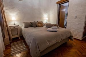 Cama ou camas em um quarto em Casona La Chiquita
