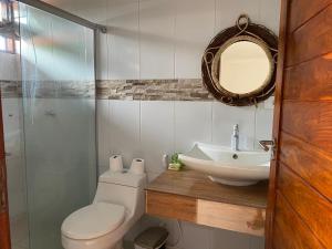 Um banheiro em Pousada Paraíso dos Milagres