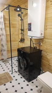 Koupelna v ubytování Giarants